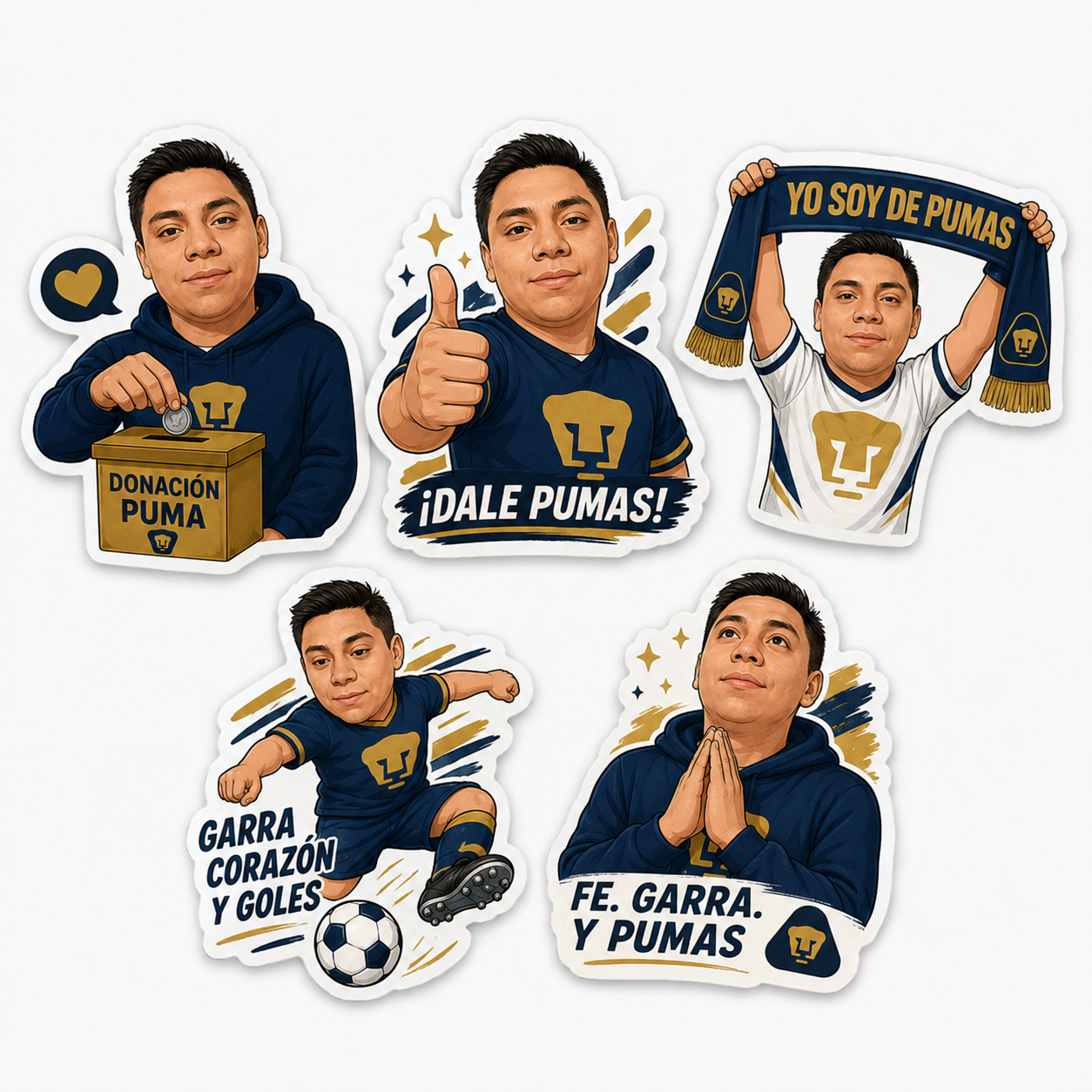 Pack de stickers German